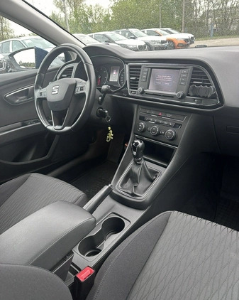 Seat Leon cena 43900 przebieg: 217735, rok produkcji 2015 z Wieluń małe 154